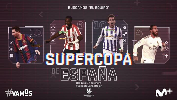 #Vamos dedica la semana a la Supercopa de España: horarios y toda una programación especial