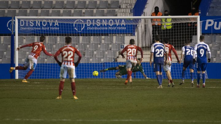 El Sabadell cierra una primera vuelta insuficiente