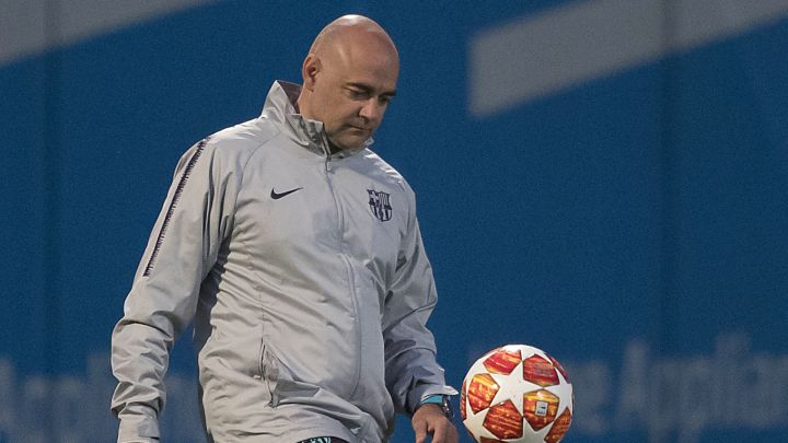 El entrenador de porteros del Barcelona, sancionado con un partido por insultos y amenazas