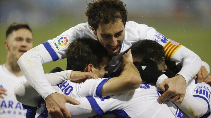 El Zaragoza cierra la primera vuelta fuera del descenso