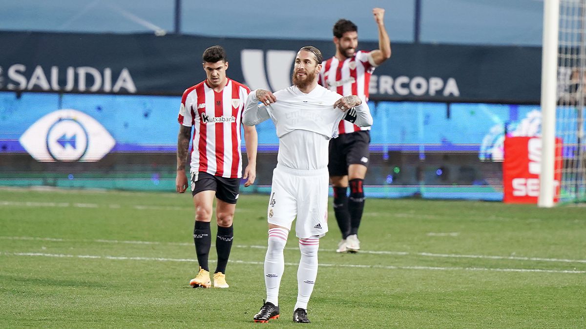 La derrota del Real Madrid ante el Athletic en imágenes