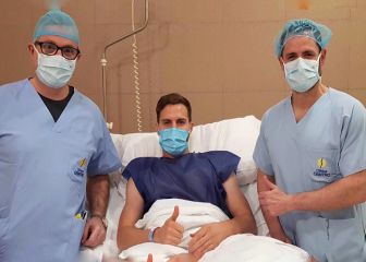 Iván Calero inicia una carrera para recuperarse que durará siete meses
