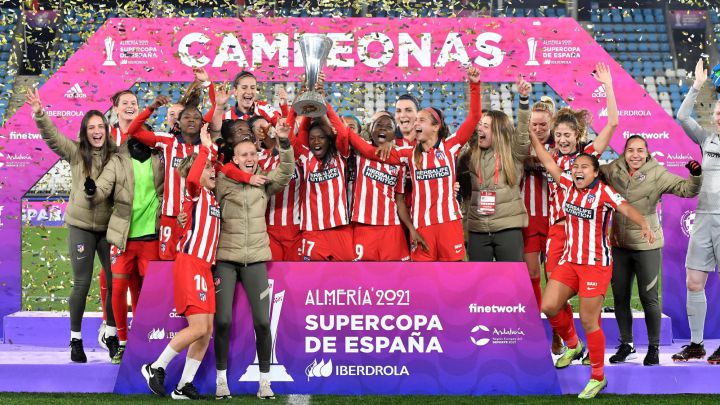 El Atlético brilla con su 'Njoya' para ser supercampeón