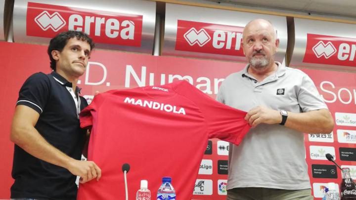 Mandiola, destituido como entrenador del Numancia