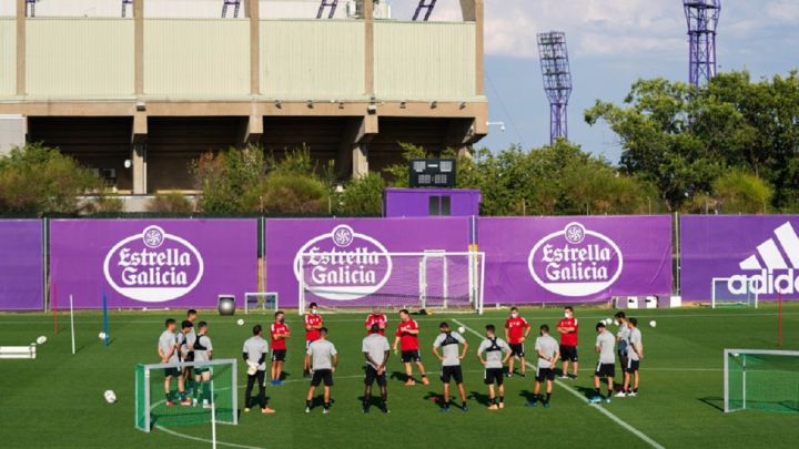 Las once bajas obligan a Sergio a convocar cinco jugadores del Real Valladolid Promesas