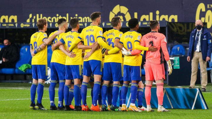 Jugadores del Cádiz