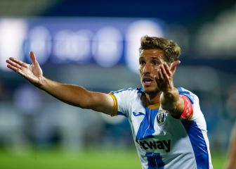 El Leganés informa de que Rubén Pérez fue positivo el 8 de enero