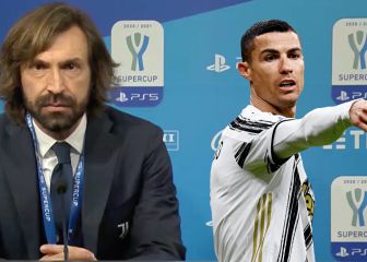 Pirlo explica al detalle por qué no quiere que Cristiano defienda cuando la Juve no tiene el balón