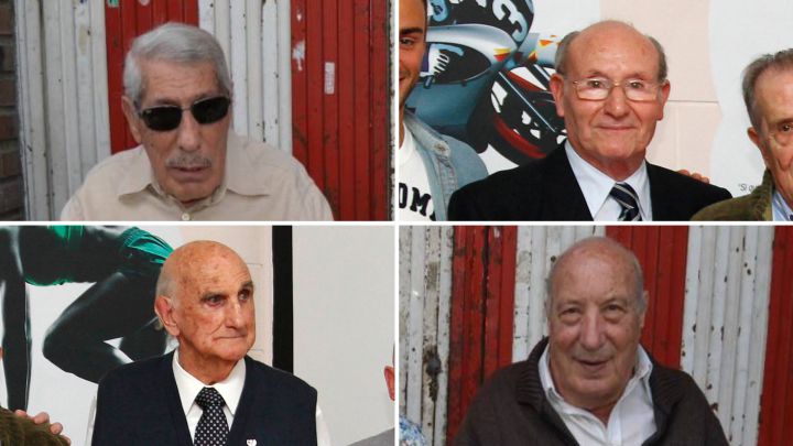Rafael Sanjuán, Antonio Sánchez Berenguer, José García Concejo y Nicolás Sanjuán.