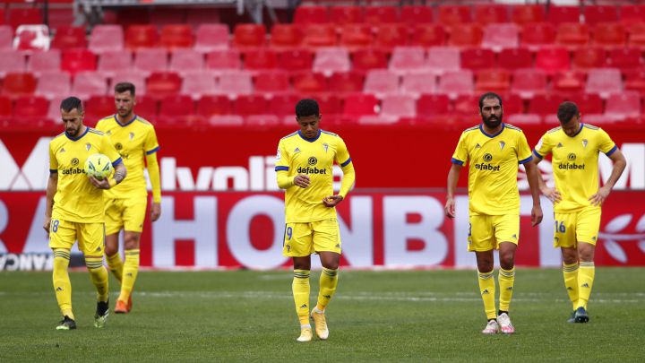 Jugadores del Cádiz