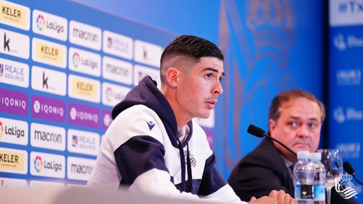 Carlos Fernández: "Sabía que mi sitio era la Real"