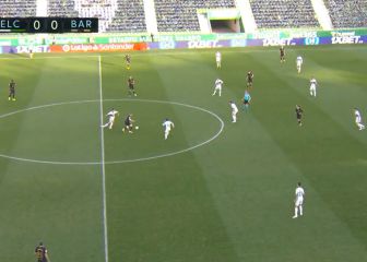 Lo que hacen De Jong y Pedri en el 0-1 da sentido al Barcelona