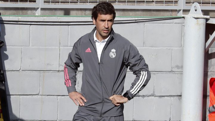 Raúl, entrenador del Castilla.