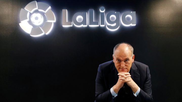 Tebas: "Puede que en abril-mayo estemos en los estadios"
