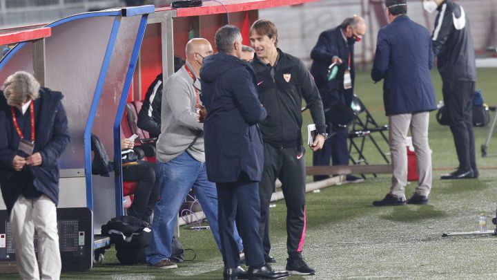Lopetegui: "Hicimos un buen partido ante un gran Almería"