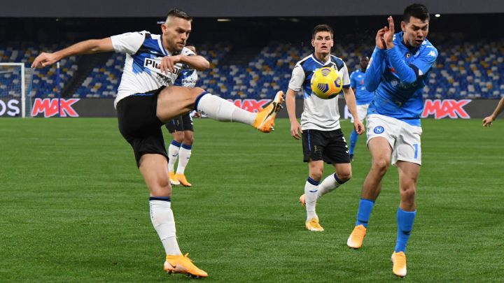 El catenaccio del Nápoles para a la Atalanta