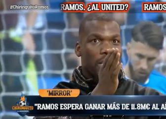 En Inglaterra no ha gustado nada el menosprecio de Pogba al United por el caso Ramos