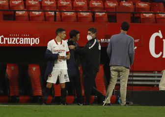 Jesús Navas no se entrena y
es duda para medirse al Getafe