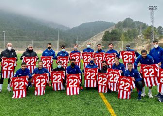 Detallazo de Raúl García: 20 camisetas para el Alcoyano
