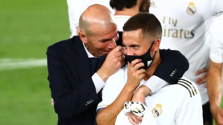 Zidane y Hazard, el curso pasado.