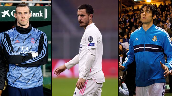 Eden Hazard: worse than Bale and Kaká at Real Madrid