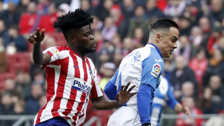 Leganés y Atlético negocian el pago de los 5 millones de Thomas