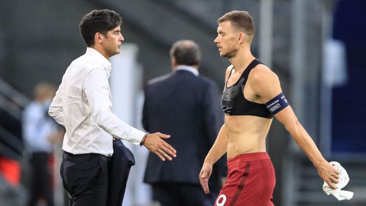 Los jugadores piden que la Roma le devuelva el brazalete a Dzeko