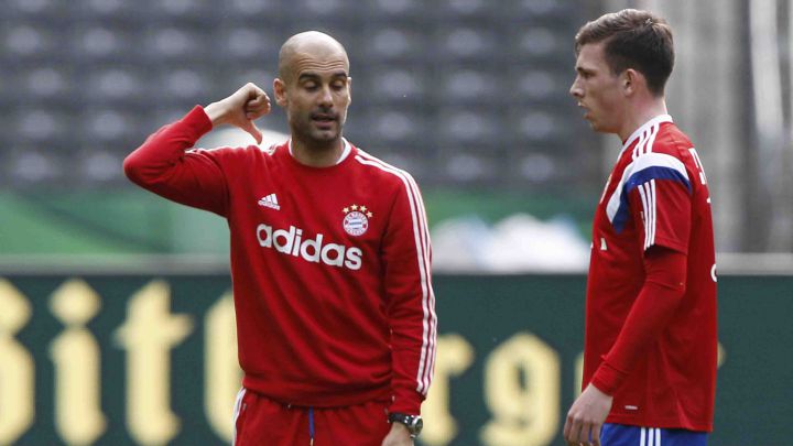 El día que Pep y Hojbjerg lloraron juntos