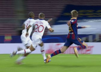 Las polémicas en el Camp Nou: un penalti pitado, otro posible no señalado, dos reclamados...