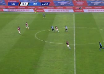 Arrancada brutal de 50 metros de Lukaku, golazo y... ¿recado a Ibra?