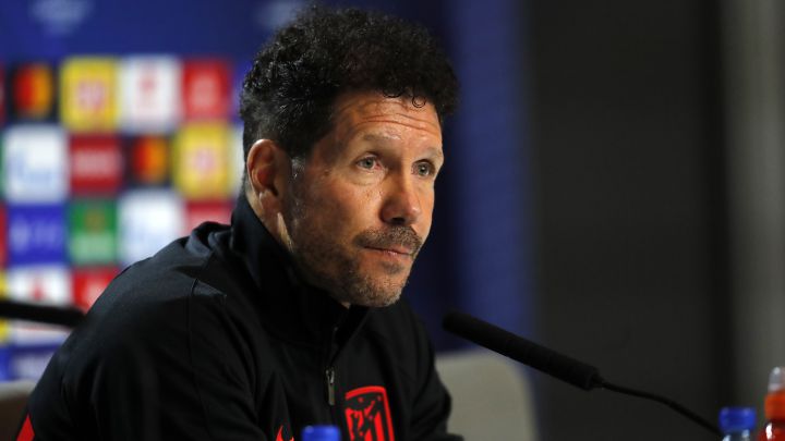 Simeone: "¿Suárez no marca como visitante? Dejemos la pregunta para Londres"