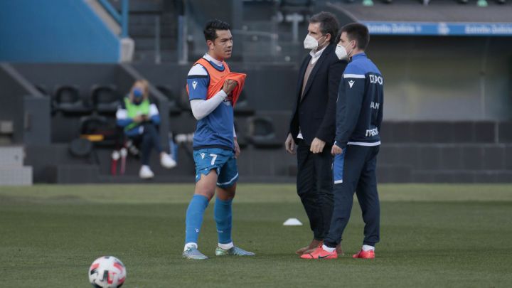 Miku, lesionado antes de un partido con el Deportivo