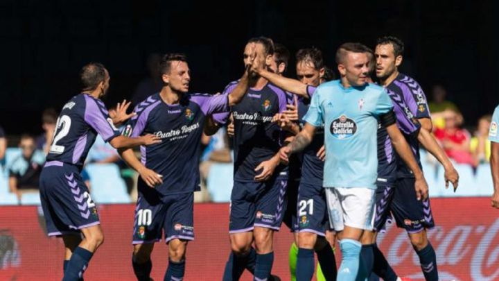 El Real Valladolid tuvo un punto de infléxión en Balaídos en la temporada 2018-19 ante el Celta.