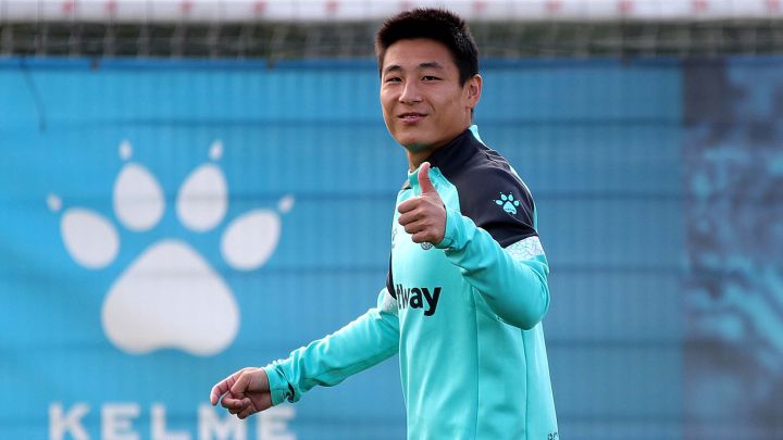 Wu Lei, jugador del Espanyol.