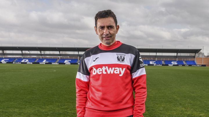 Garitano: “El Leganés nunca debería sufrir por estar en Segunda”