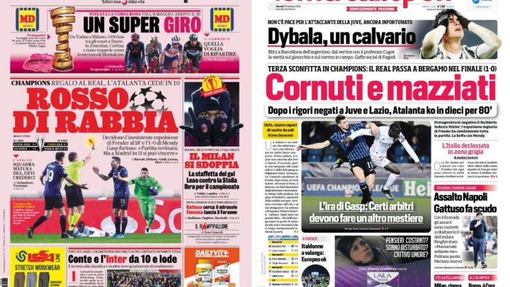 Italia clama por el "robo a la Atalanta"