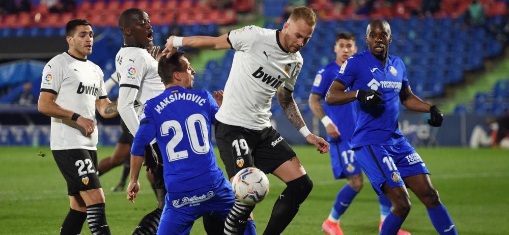Getafe - Valencia en directo: LaLiga Santander, en vivo