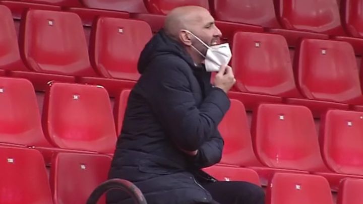 Monchi gritando