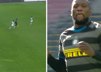 Es incontenible: Las carreras de Lukaku en los goles del Inter