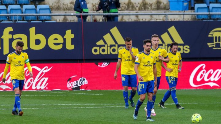 El Cádiz, en apuros tras sumar siete jornadas sin ganar