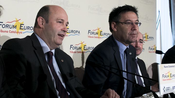 Bartomeu, detenido, junto a Grau, Gómez Ponti y Masferrer por el 'caso Barçagate'