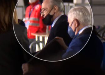 La imagen exclusiva de Jugones de Ramos y Florentino en el palco