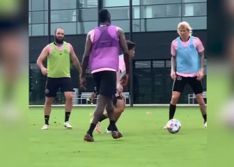 Higuaín turns up for Inter Miami training with new look