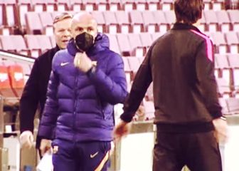 Alta tensión entre Koeman y Lopetegui: