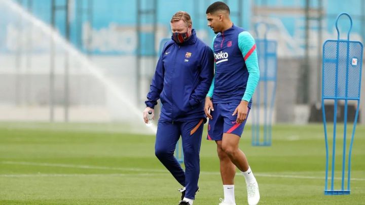 Araújo no sale a entrenar y no estará ante el Osasuna