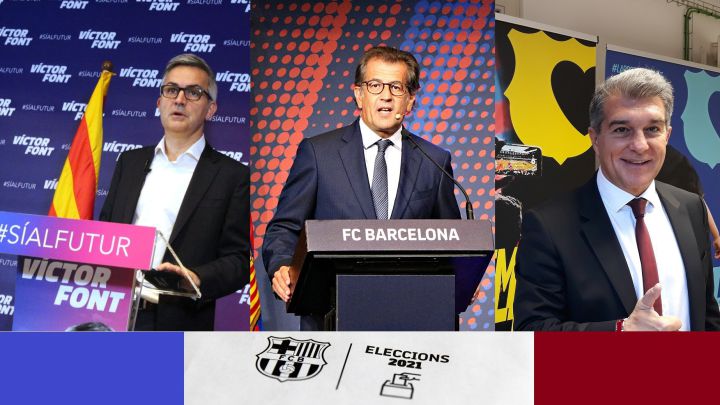 Tres candidatos agotados buscando el final del partido