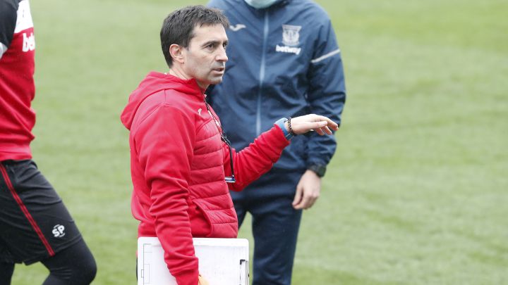LEGANÉS | Garitano: “No hay presión, nuestra idea es recortar a la cabeza”