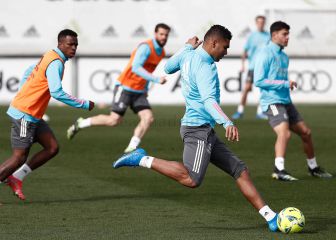 Benzema, listo para el derbi de Madrid