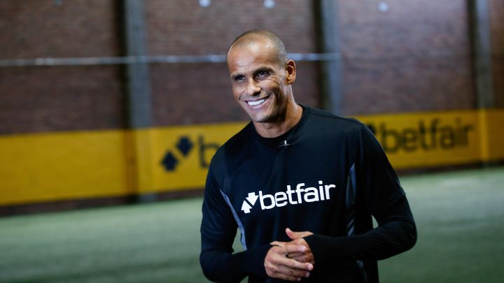 Rivaldo en un acto de Betfair