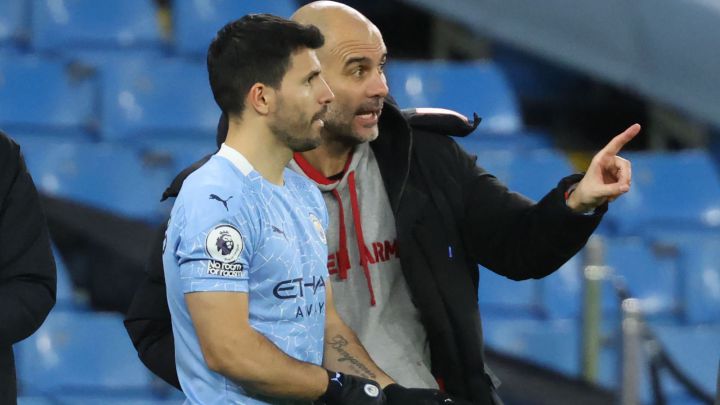 Agüero: "Barça, Barça, Barça...; aguantemos un poco"